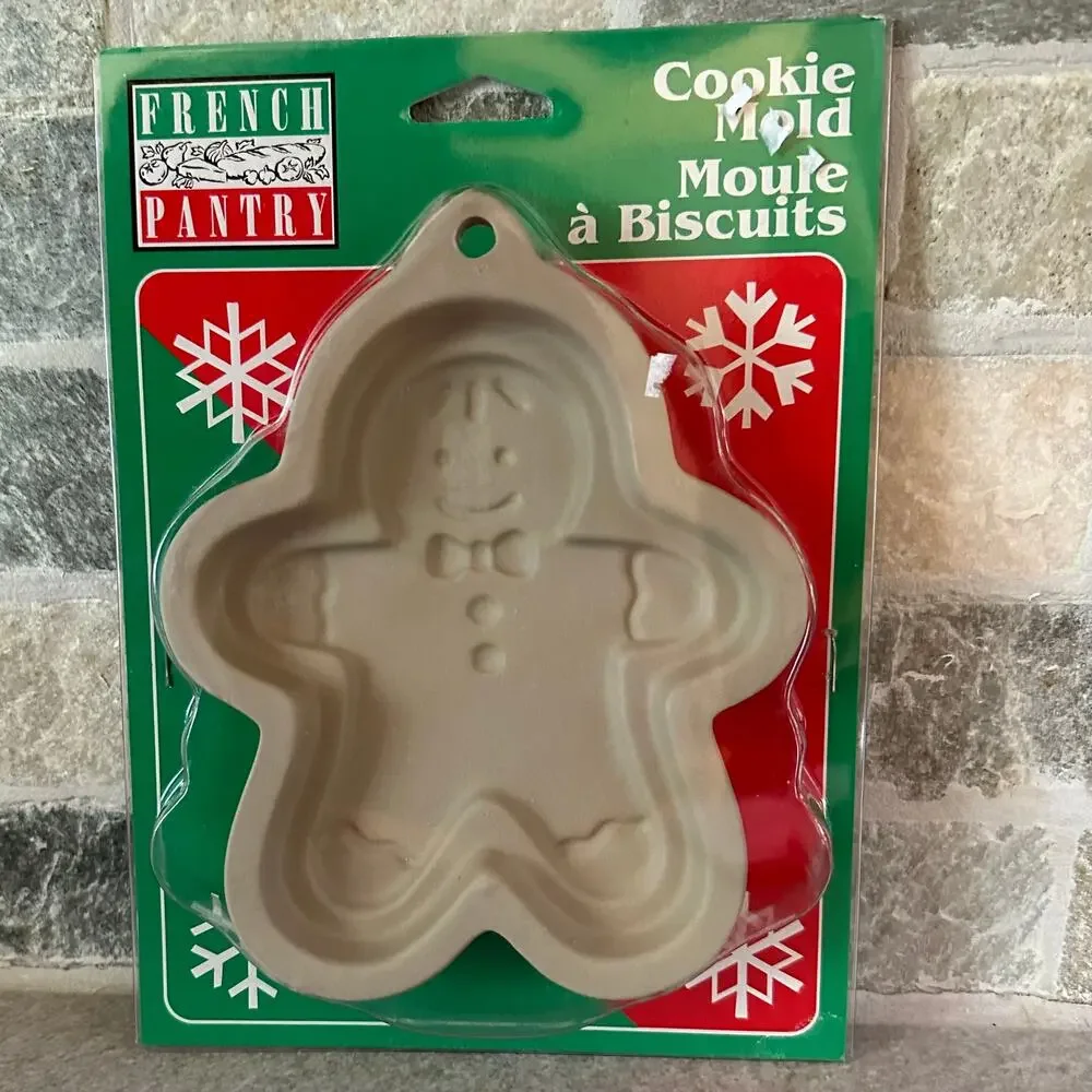 NEW Gingerbread Boy Cookie Mold French Pantry